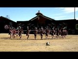Sumi youths performing a folk dance at Naga Heritage