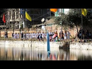 Traditional Boat Race at Thangapat, Imphal