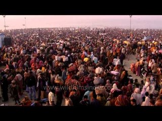 Gangasagar mela  - The second largest religious gathering in India