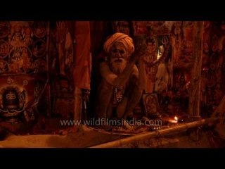 Hindu saints at Gangasagar mela