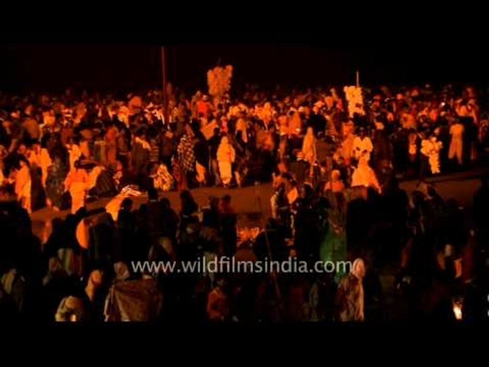 Mela filled with hundreds and thousands of pilgrims: Gangasagar