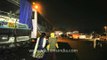 Abandoned buses turned into night shelters in New Delhi