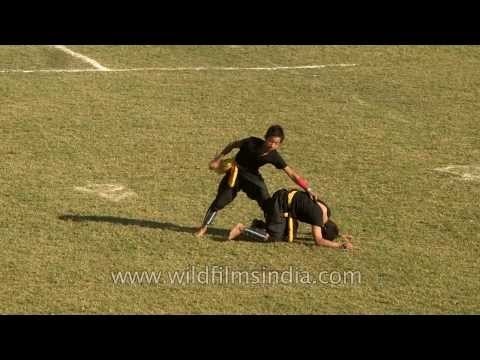 Martial art of Manipur, Thang - Ta