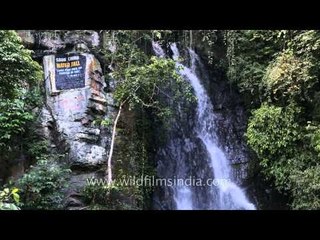 Sadu Chiru waterfall located in northeast India, Manipur