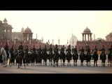 Indian Cavalry Unit rehearsing the closing ceremony of Republic Day