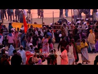 Large number of crowd witnessed Gangasagar Mela