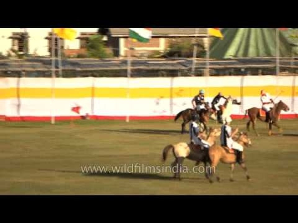 7th International polo tournament kicks off at Imphal