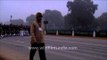 NCC cadets rehearse for the Republic Day at Rajpath