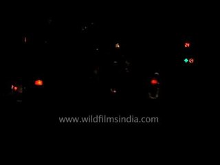 Early morning rehearsal for 65th Republic Day