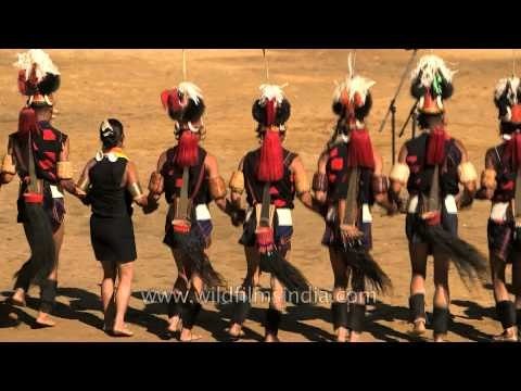 Ethnic dance performed by the Khiamniungan tribe, Nagaland
