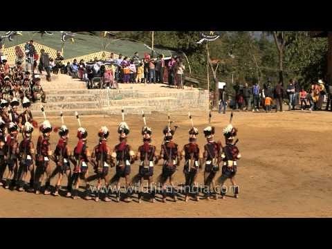 Folk dance of the Khiamniungan Naga tribe