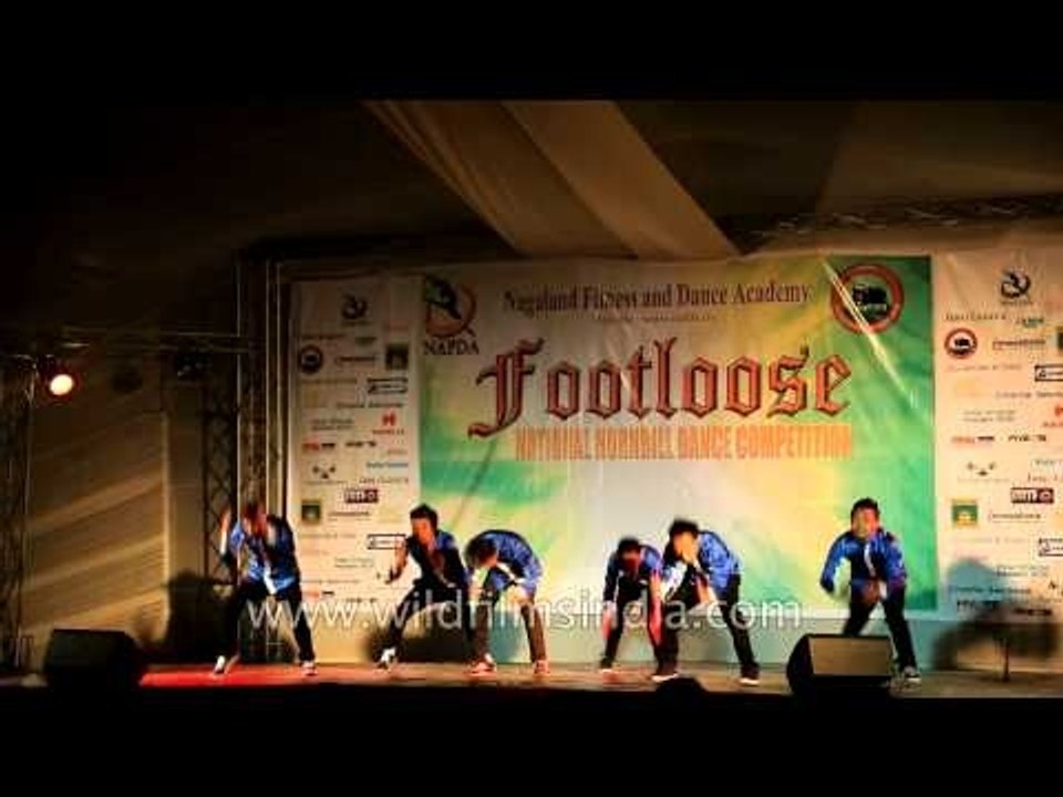 Elementz - Nagaland performing at Footloose Competition