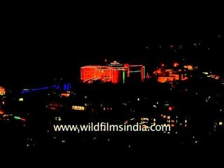 Superb night scene of Kohima town