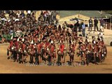Konyak tribe of Nagaland firing matchlock guns