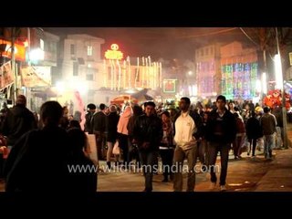 Buzzing Kohima night bazaar