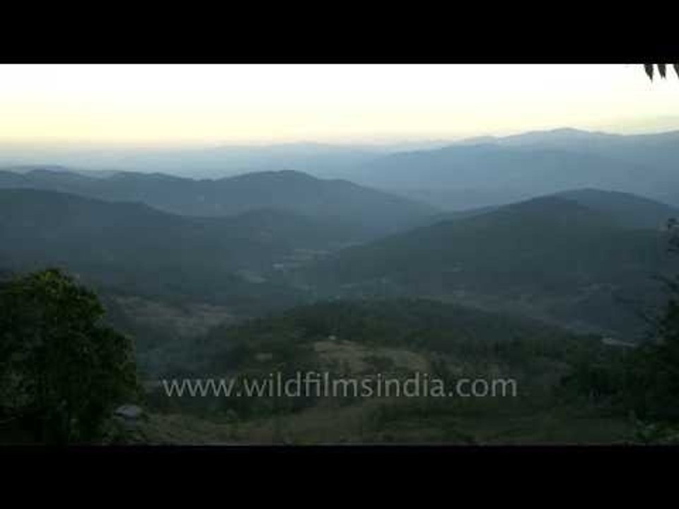 Hills and valleys around Kisama village