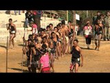 Yimchunger tribe performing at Naga Heritage village