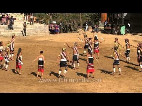 Perfect moves cultural dance performed by Zeliang tribe