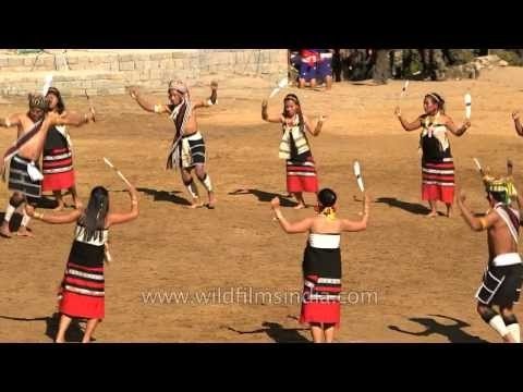 Harvest festival celebrated by Zeliang tribe at Hornbill Fest