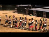 Sumi and Zeliang tribe presenting folklores at Hornbill Fest