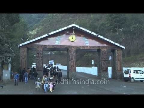 Doorway to Naga Heritage village, Kisama