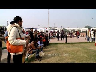 Gujurat tourism hosted the International Kite Festival 2014 at Connaught Place in New Delhi