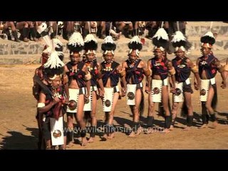 Enriching cultural presentation by Khiamniungan folks