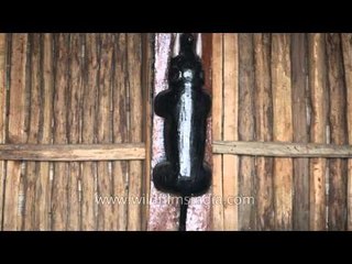 Wild animals crafted at the Naga morungs