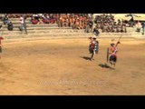 Folk dance by Ao Naga at Hornbill festival 2013