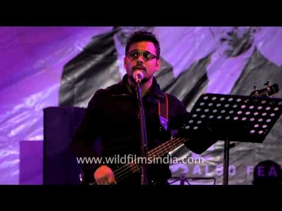 Joshua from Mixed Generation New Delhi Performing in Nagaland