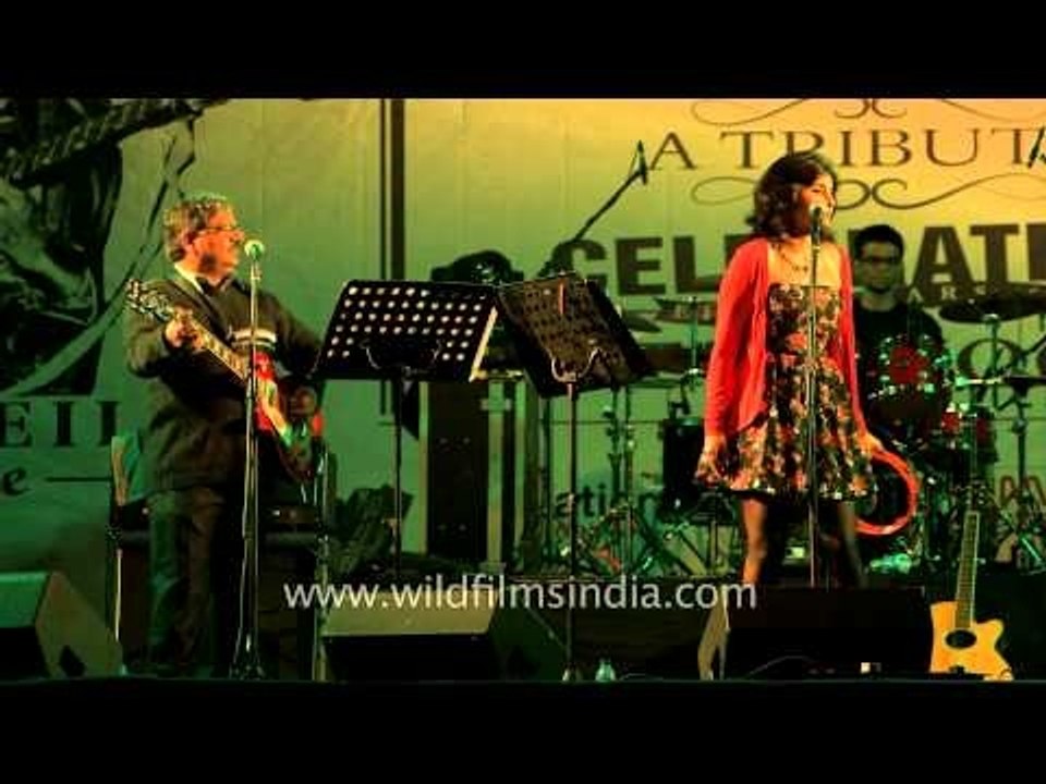 Mixed Generation New Delhi performing at Hornbill Rock Contest