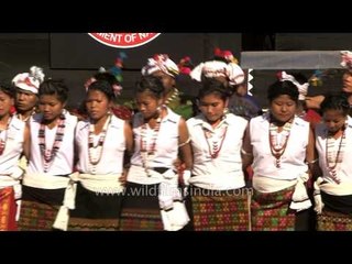 Mimkuut festival song performed by Kuki cultural dance troupe