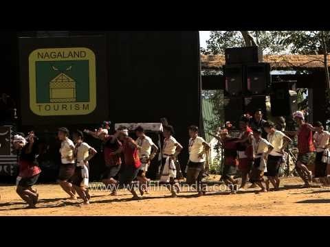 Kuki tribal dance - at Hornbill Fest