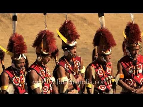 Waiting for the arrival of the guest at Hornbill Fest