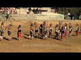 Hornbill dance presented by Zeliang tribe