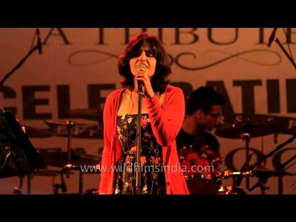 Mixed Generation New Delhi performing at Solidarity Park ,Kohima