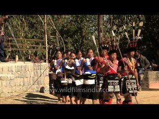 Rengma folks at the Hornbill Fest