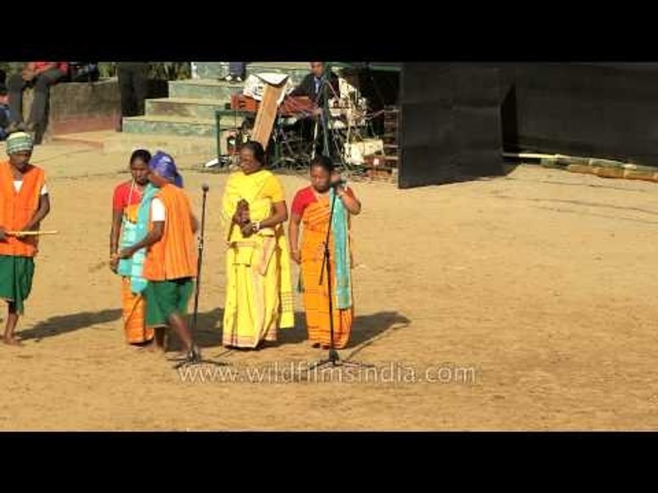 Mech Kachari tribe gets ready for folk singing