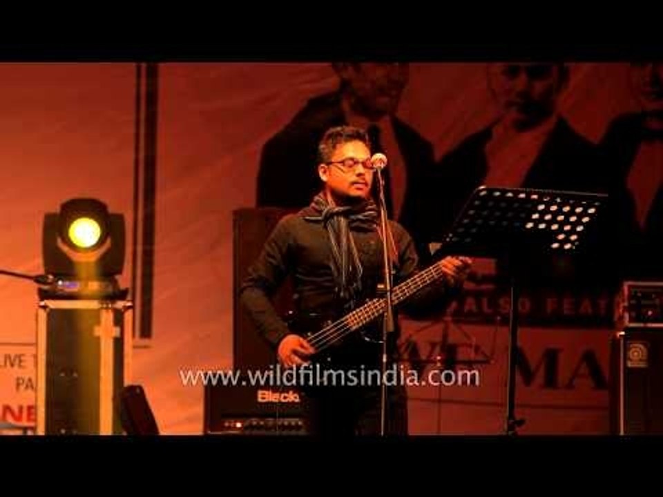 Mixed Generation New Delhi performing during the Hornbill Fest - 2013