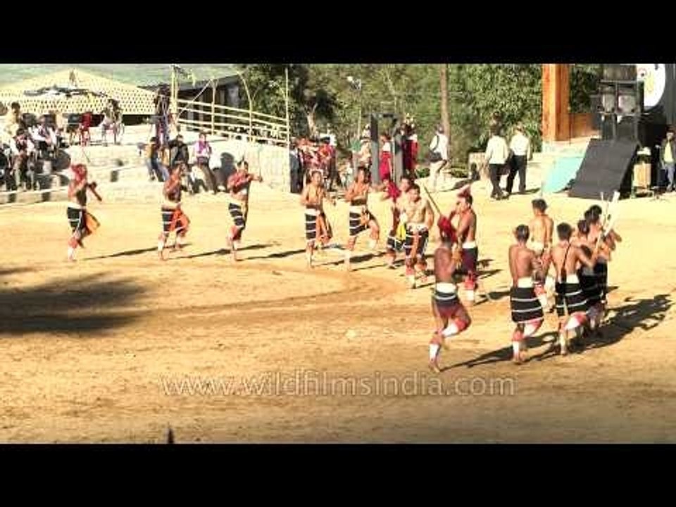 Zeliang group showcasing their dance