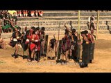 Tribals from Yimchunger tribe performing in Nagaland