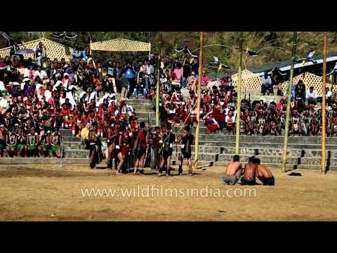Yimchunger folk dance : At Hornbill Fest