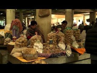 Indigenous Manipuri sweets made from rice grains and gur
