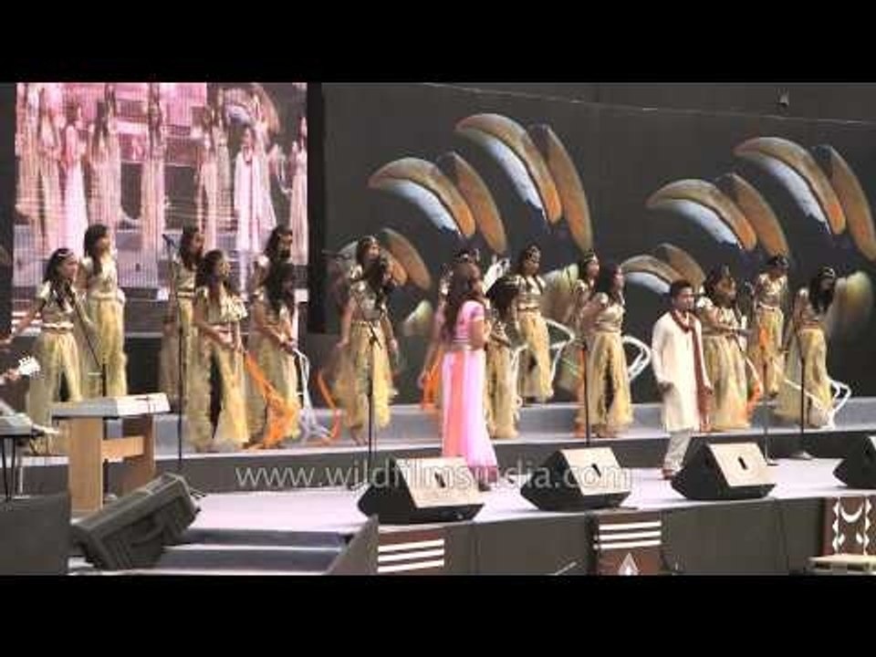 Naga singers sings "Jai ho"