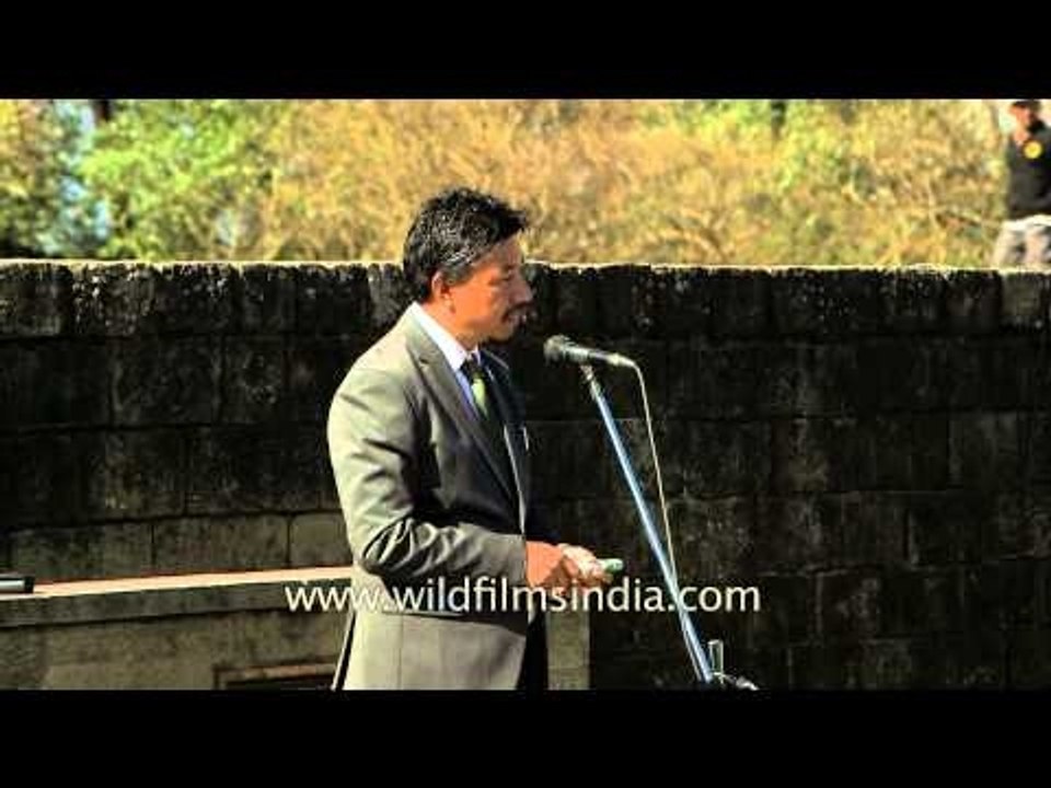 Welcome address by Abu Metha : at WW II Peace Rally