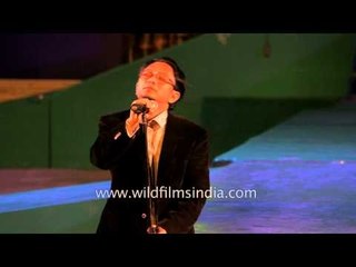 Singer Goutam Salam of Manipur at Sangai fest
