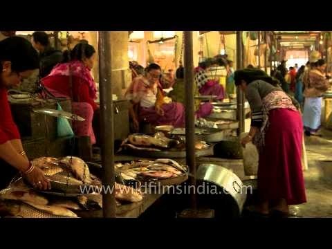 Khwairamband Bazar - world's only market where shops are owned and run by women in Manipur