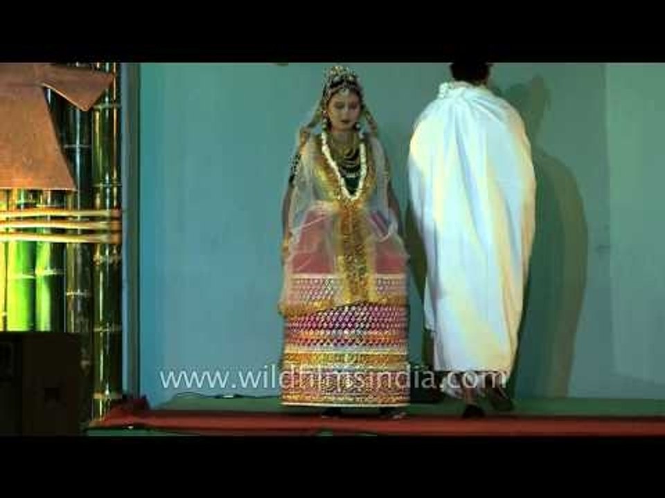 Showcasing traditional Manipuri attires : Sangai Fest