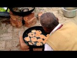 Pakoras, jalebis and tawa roti being made at Delhi stall at 3rd National Street Food Festival