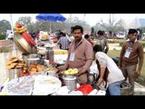 Dry fruit yukt chhole kachori of Delhi at National Street Food Festival, 3rd edition